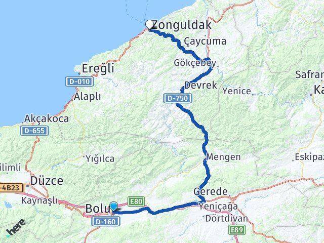 Abant Aden Boutique Hotel & Spa Zonguldak Arası Kaç Km - Yol Tarifi
