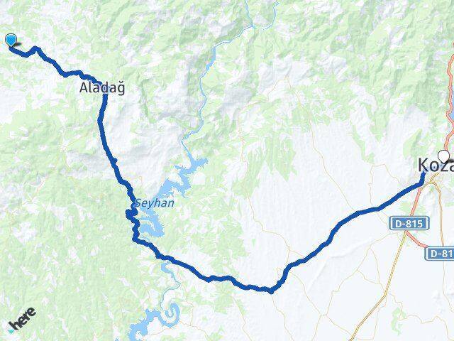Kökez Kozan Arası Kaç Km - Yol Tarifi