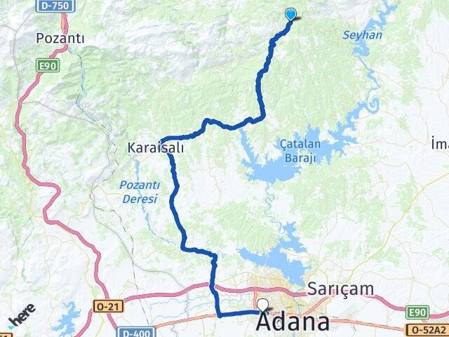 Madenli Adana Otogarı Arası Kaç Km - Yol Tarifi