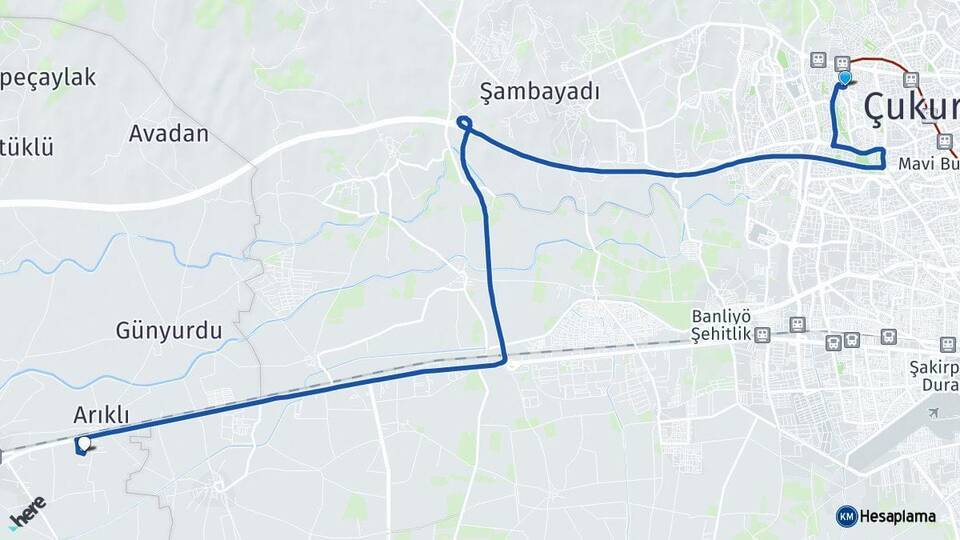 Belediye Evleri Çağ Üniversitesi Arası Kaç Km - Yol Tarifi