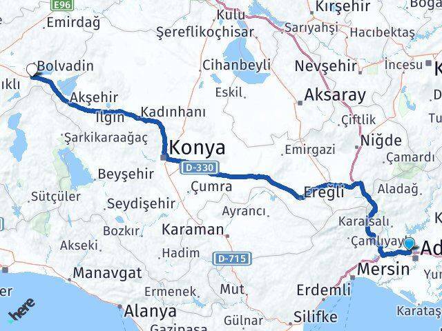 Belediye Evleri Çay Arası Kaç Km - Yol Tarifi