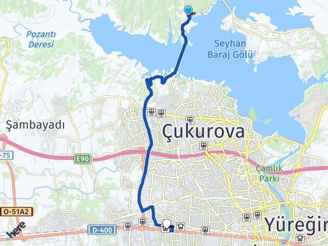 Dörtler Adana Otogarı Arası Kaç Km - Yol Tarifi