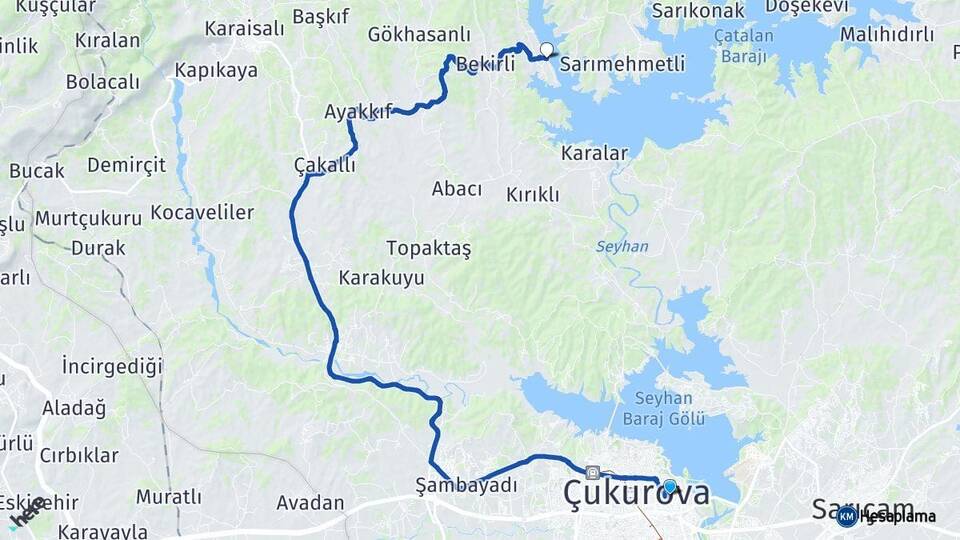 Mahfesığmaz Körüklü Arası Kaç Km - Yol Tarifi