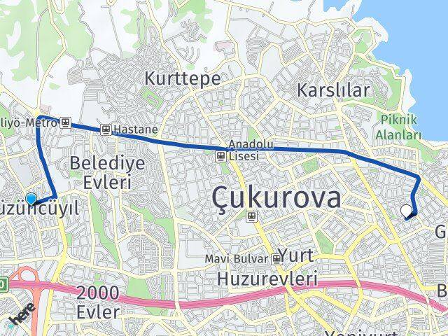 Yüzüncüyıl Mahfesığmaz Arası Kaç Km - Yol Tarifi