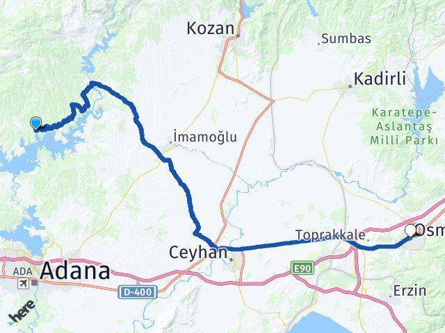 Ömerli Osmaniye Arası Kaç Km - Yol Tarifi