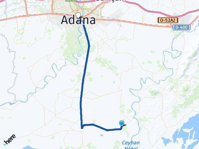 Develiören Adana Arası Kaç Km - Yol Tarifi