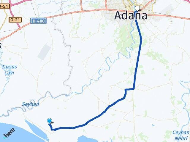 Hasırağacı Yüreğir Otogarı Arası Kaç Km - Yol Tarifi