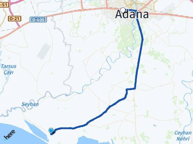 Tuzla Adana Havalimanı Arası Kaç Km - Yol Tarifi