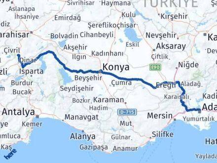 Adana Kızılören Arası Kaç Km - Yol Tarifi