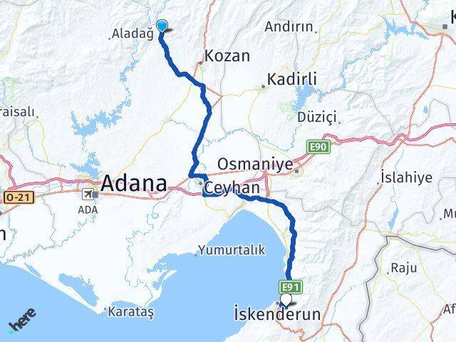 Akarca Aşkarbeyli Arası Kaç Km - Yol Tarifi
