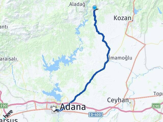 Enizçakırı Adana Havalimanı Arası Kaç Km - Yol Tarifi