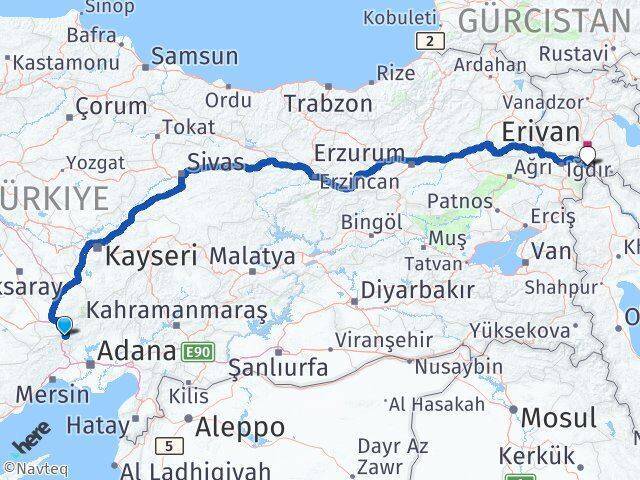 Yenikonacık Aralık Arası Kaç Km - Yol Tarifi