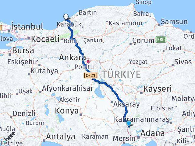 Yenikonacık Zonguldak Arası Kaç Km - Yol Tarifi