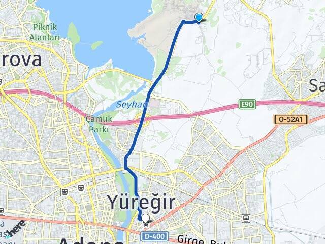 Balcalı Yüreğir Otogarı Arası Kaç Km - Yol Tarifi