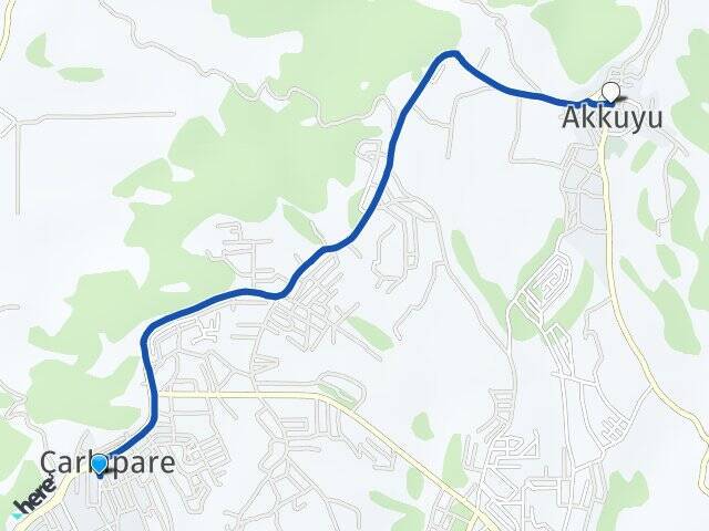 Çarkıpare Akkuyu Arası Kaç Km - Yol Tarifi