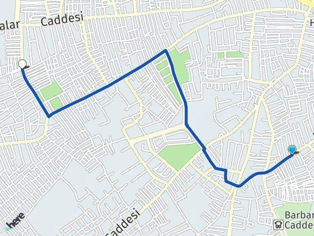 Barbaros Gülbahçesi Arası Kaç Km - Yol Tarifi
