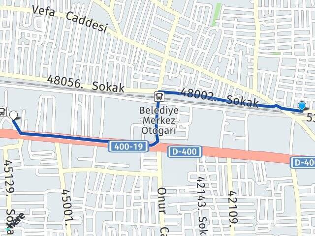 Demetevler Adana Otogarı Arası Kaç Km - Yol Tarifi