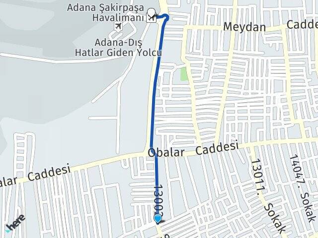 Gülbahçesi Adana Havalimanı Arası Kaç Km - Yol Tarifi