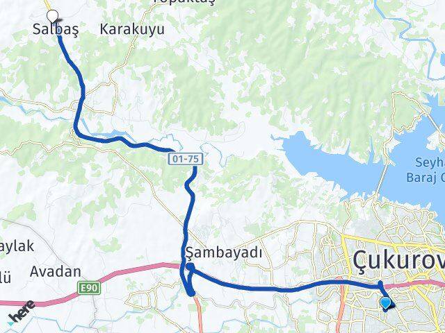 Gürselpaşa Karaisalı Arası Kaç Km - Yol Tarifi