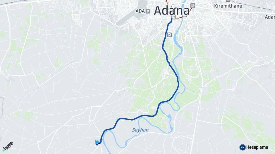Karayusuflu Adana Arası Kaç Km - Yol Tarifi