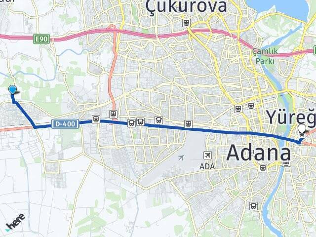 Küçükdikili Yüreğir Otogarı Arası Kaç Km - Yol Tarifi
