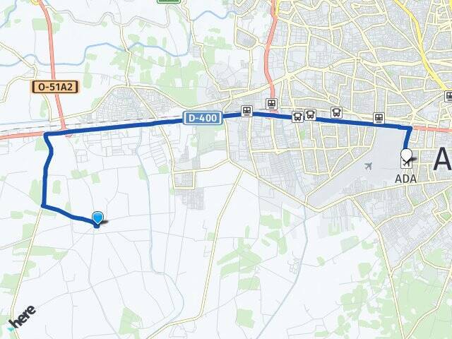 Yolgeçen Adana Havalimanı Arası Kaç Km - Yol Tarifi