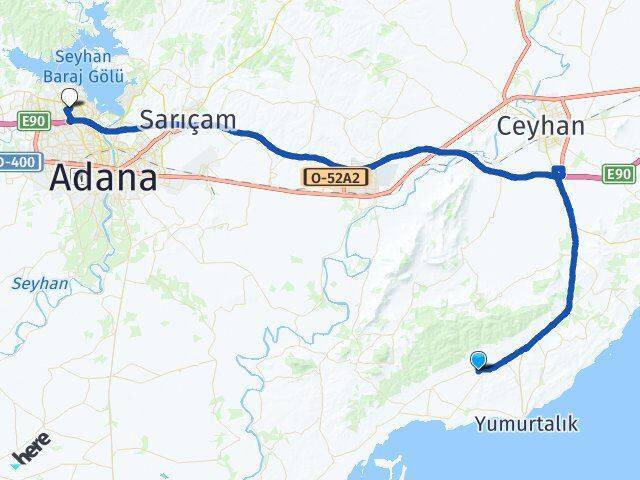 Zeytinbeli Çukurova Arası Kaç Km - Yol Tarifi
