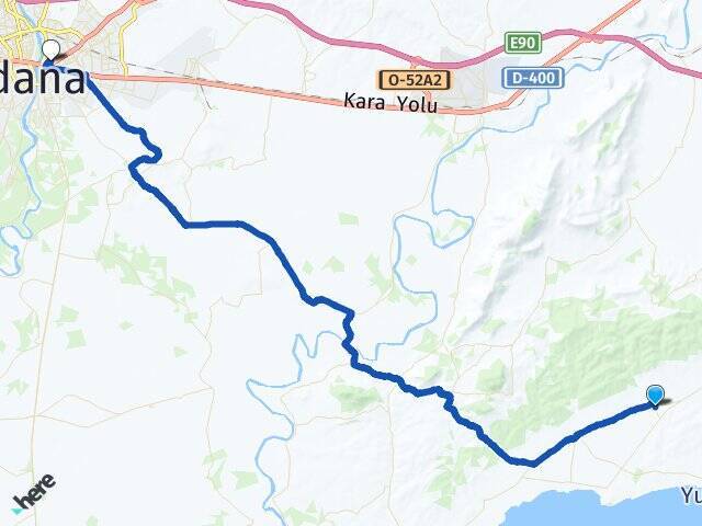 Zeytinbeli Yüreğir Otogarı Arası Kaç Km - Yol Tarifi