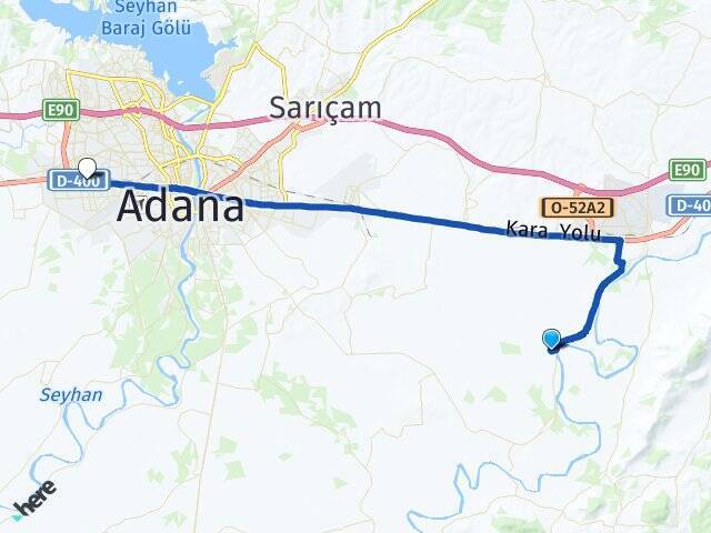 Abdioğlu Cumhuriyet Adana Otogarı Arası Kaç Km - Yol Tarifi
