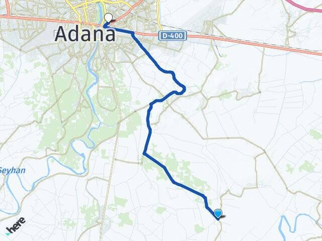Sağdıçlı Yüreğir Otogarı Arası Kaç Km - Yol Tarifi
