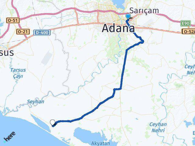 Serinevler Tuzla Arası Kaç Km - Yol Tarifi