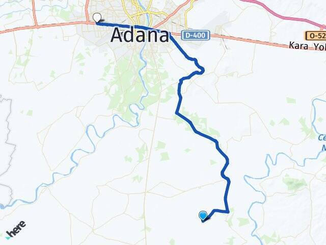 Yalnızca Adana Otogarı Arası Kaç Km - Yol Tarifi