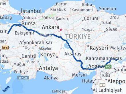 Adıyaman Altıeylül Arası Kaç Km - Yol Tarifi