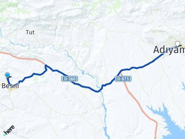 Yukarı Sarhan Adıyaman Otogarı Arası Kaç Km - Yol Tarifi