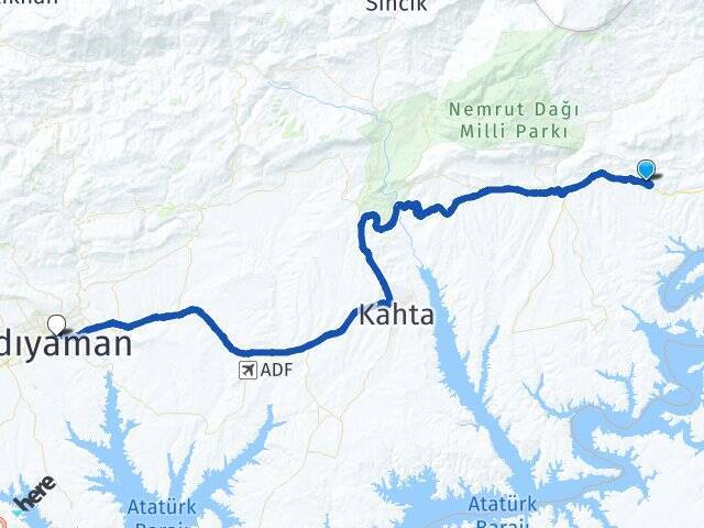 Eceler Adıyaman Otogarı Arası Kaç Km - Yol Tarifi