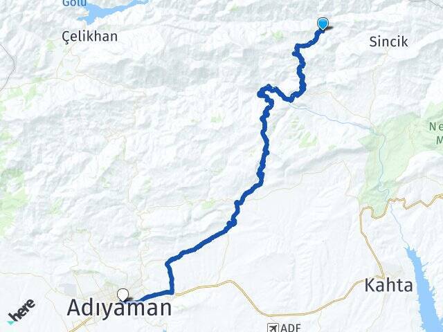 Eskiköy Adıyaman Otogarı Arası Kaç Km - Yol Tarifi