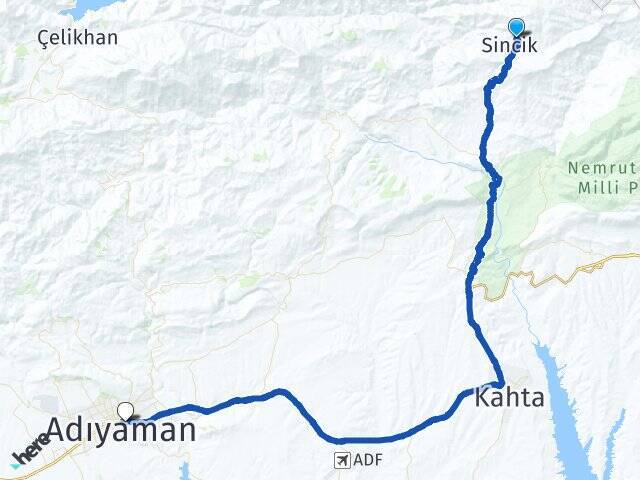 Mahmutoğlu Adıyaman Otogarı Arası Kaç Km - Yol Tarifi