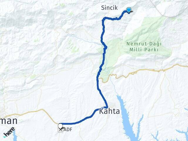 Şahkolu Adıyaman Havalimanı Arası Kaç Km - Yol Tarifi