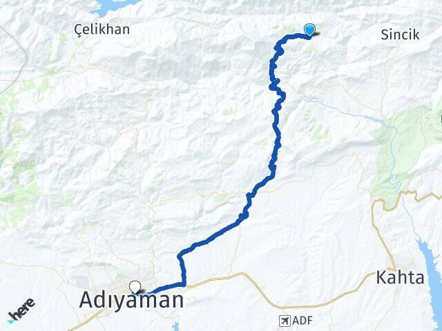 Zeynel Aslan Adıyaman Otogarı Arası Kaç Km - Yol Tarifi