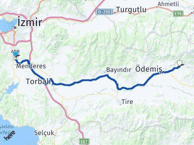 Adnan Menderes Havalimanı Birgi Arası Kaç Km - Yol Tarifi