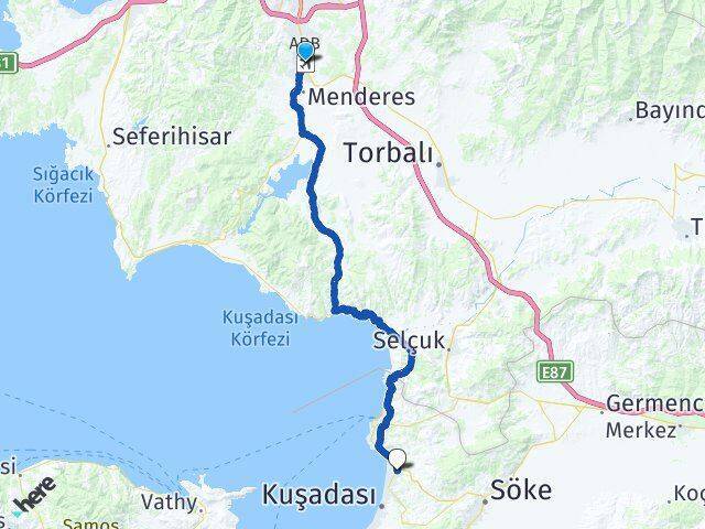 Adnan Menderes Havalimanı Karaova Arası Kaç Km - Yol Tarifi