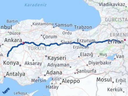 Afyonkarahisar Bolvadin Iğdır Arası Kaç Km - Yol Haritası