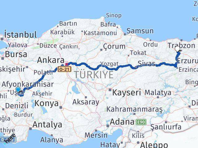 Hocalar Gümüşhane Arası Kaç Km - Yol Tarifi