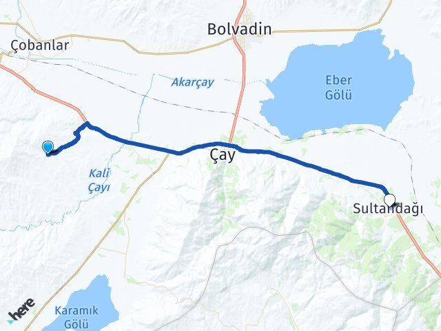Kızıldağ Sultandağı Arası Kaç Km - Yol Tarifi