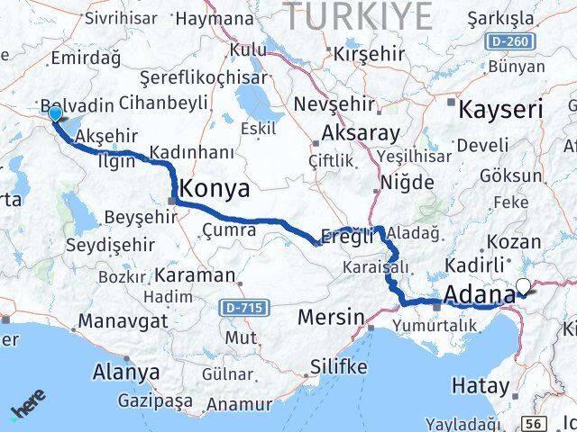 Afyonkarahisar Sultandağı Osmaniye Arası Kaç Km - Yol Haritası