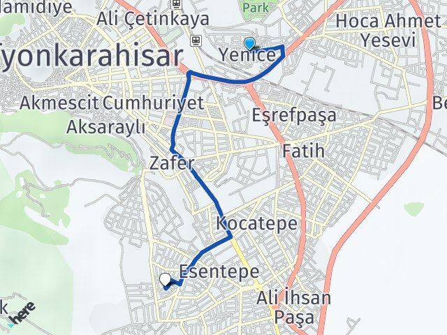 Yenice Kanlıca Arası Kaç Km - Yol Tarifi