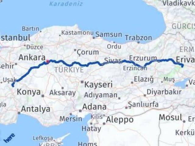 Ağrı Hamur Afyonkarahisar Arası Kaç Km - Yol Haritası
