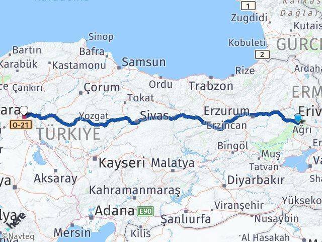 Karasu Ankara Arası Kaç Km - Yol Tarifi