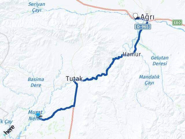 Yukarıkargalık Ağrı Otogarı Arası Kaç Km - Yol Tarifi