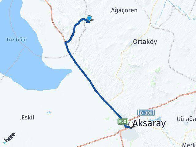 Demircili Aksaray Arası Kaç Km - Yol Tarifi
